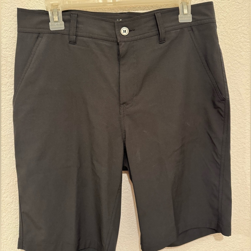 Men’s black shorts